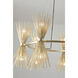 Canada LED 38.1 inch Gold Chandelier Ceiling Light